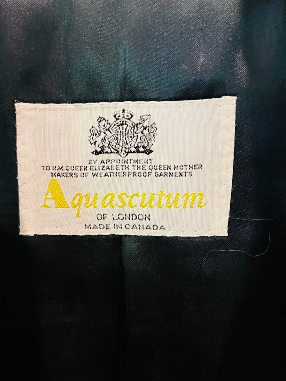 Aquascutum London vtg aquascutum